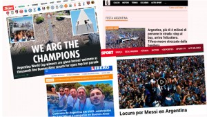 «Locura en Buenos Aires»: así reflejaron los medios del mundo la caravana de la Selección Argentina