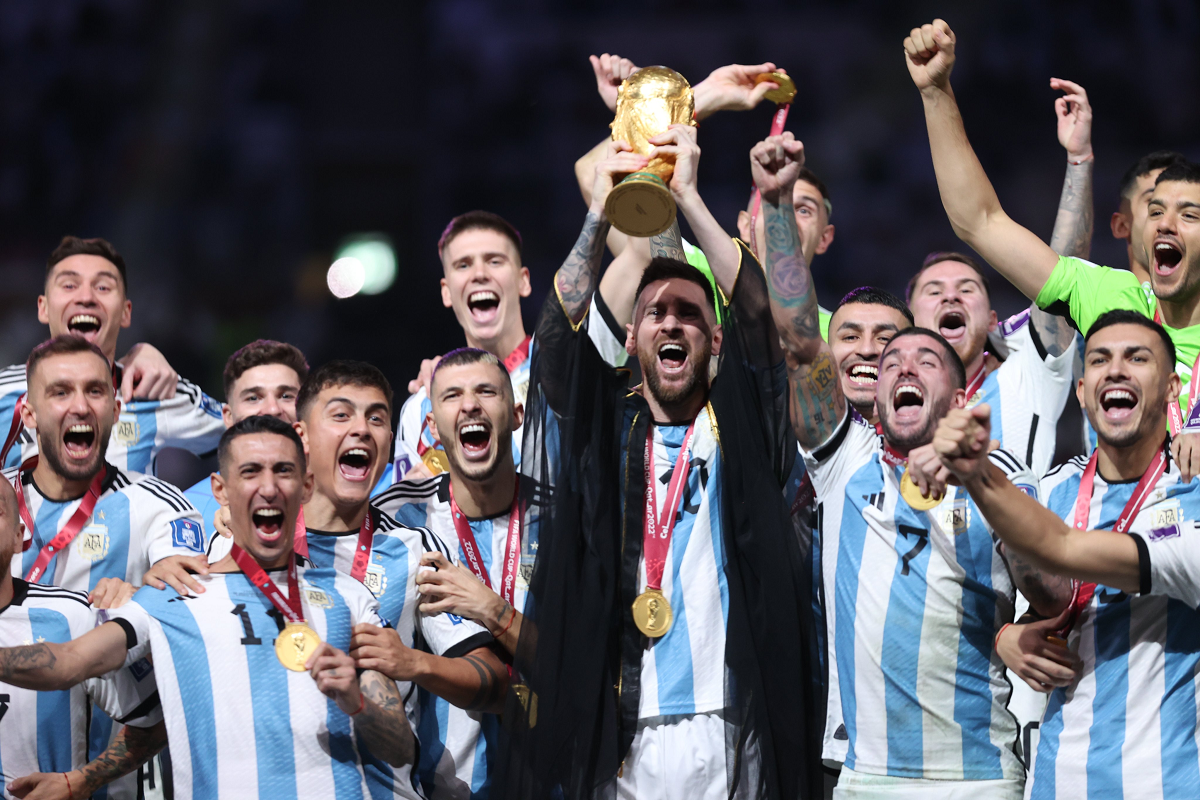Lionel Messi y a Selección tras el título de Argentina en Qatar. 