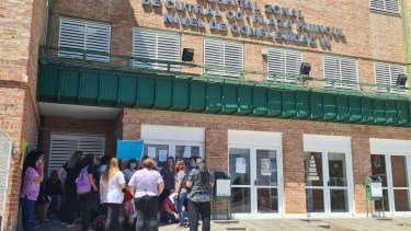 La protesta se inició hoy (Foto: archivo Andrea Vazquez)