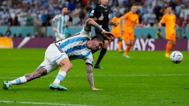 Emotivo video de Rodrigo De Paul en la previa de Argentina-Croacia. Foto: AP 