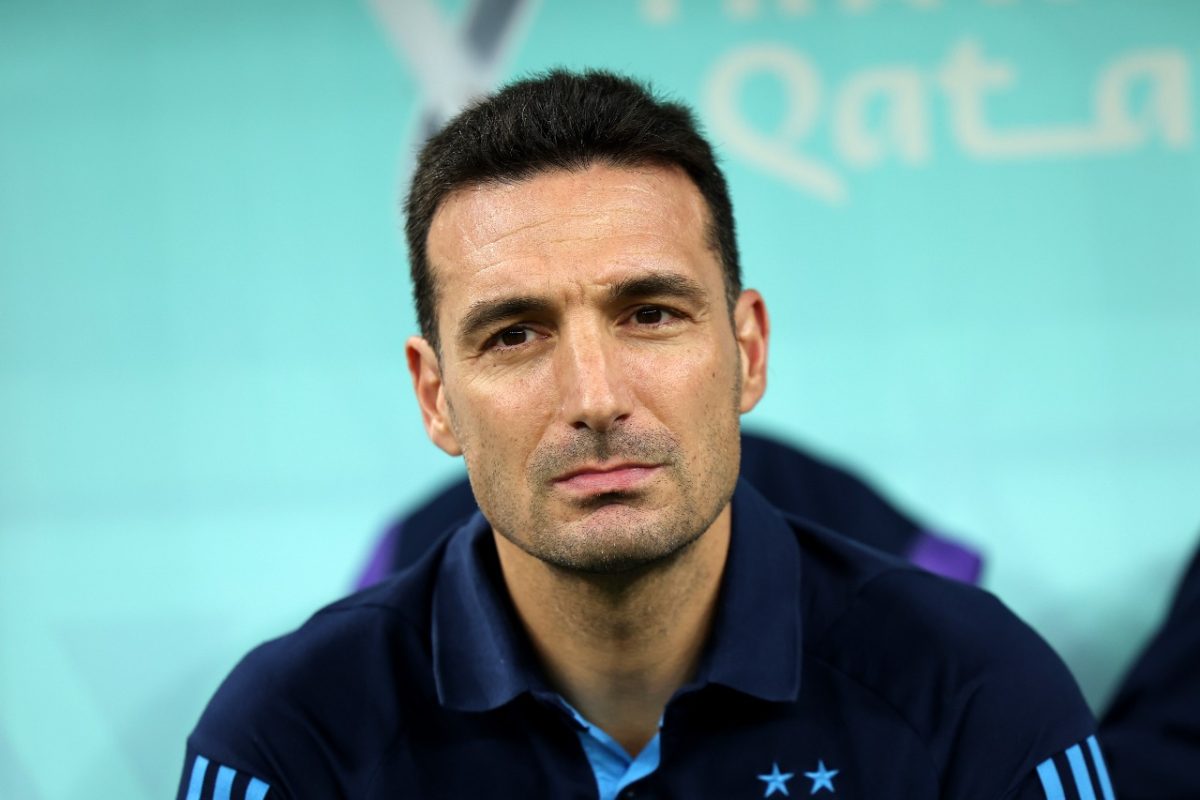 Scaloni es el primer entrenador argentino en ser finalista de Copa América y Mundial.