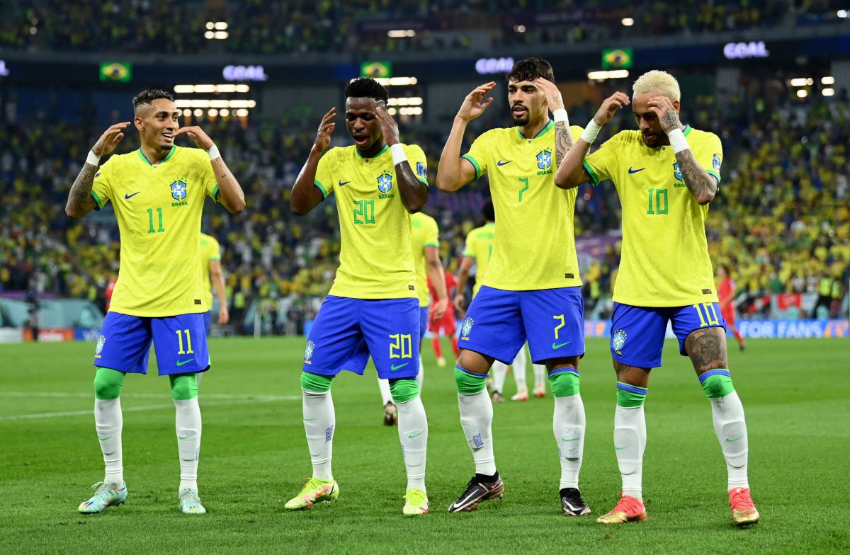 Brasil ganó 4 a 1 con comodidad.
