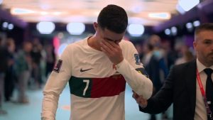 El triste final de Cristiano Ronaldo en su último Mundial