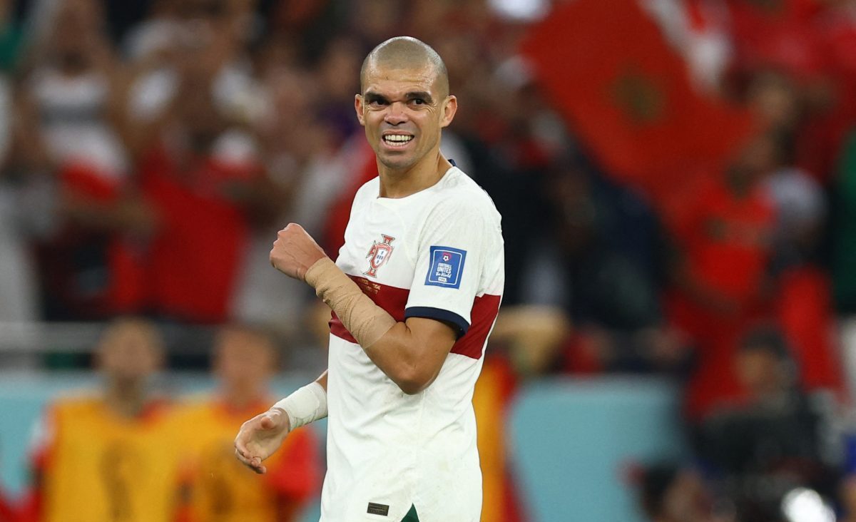 Pepe criticó el arbitraje del argentino Tello contra Marruecos.
