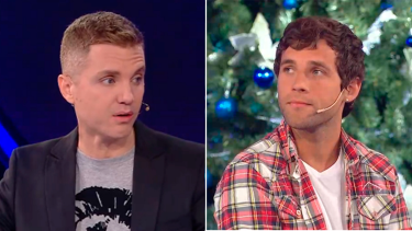 El cruce entre Santiago del Moro y Agustín Guardis en El Debate de Gran Hermano. 