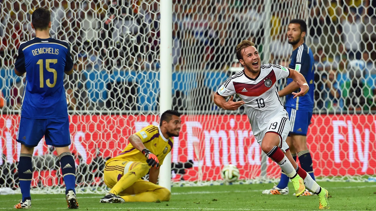 Mario Gotze había anotado el gol de Alemania en la final de Brasil 2014. 