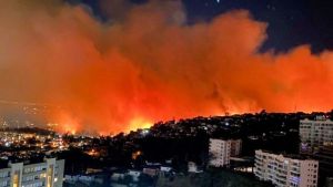 Incendios en Chile: registraron dos muertos y 500 viviendas afectadas en Viña del Mar