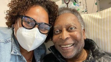 Kely acompañó a su padres en los últimos días.