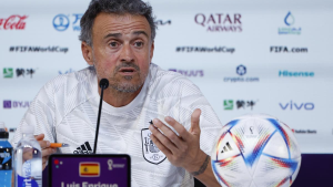 Luis Enrique se mostró furioso por la derrota de España ante Japón