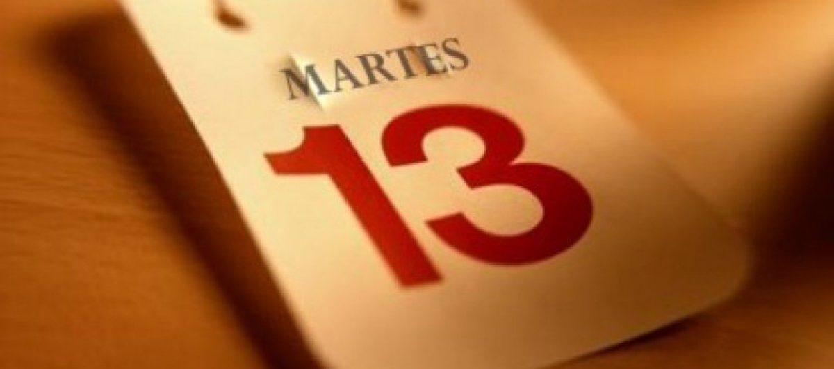Las creencias alrededor del Martes 13 son muchas, por considerarse un día "de mala suerte".-
