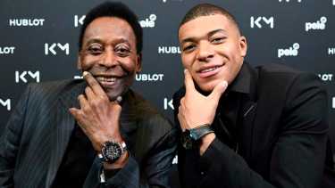 Desde el hospital, Pelé le agradeció a Mbappé por los mensajes de apoyo. Foto Archivo.