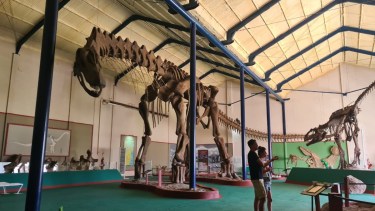 El museo Carmen Funes espera a todos en Plaza Huincul. (Foto: Andrea Vazquez)