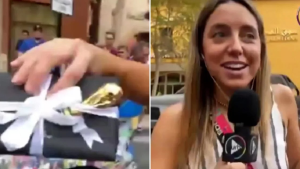 El curioso regalo que un millonario qatarí le hizo a una periodista argentina