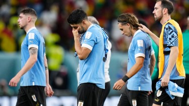 Uruguay quedó eliminado de Qatar 2022. Foto: AP 