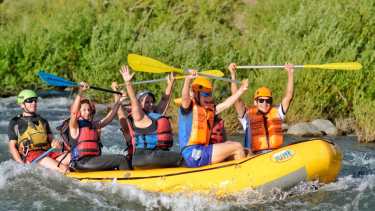 Así de lindo es el rafting en el norte neuquino: 23 km soñados de Manzano Amargo a Varvarco