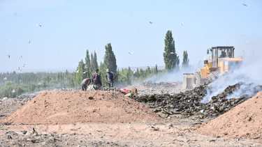 El oficialismo criticó las campañas que se realizaron en el basural de Cipolletti. Foto Archivo: Flor Salto.
