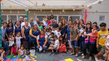 En Baradero se alojan 28 jóvenes, y en el mismo edificio funciona el Espacio de Primera Infancia llamado Sonrisas.