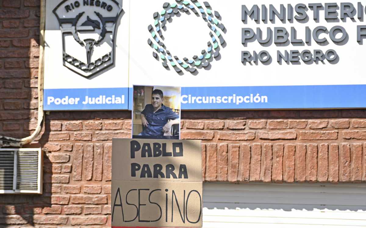 Detuvieron a Pablo Parra por el femicidio de Agustina Fernández. Foto: Florencia Salto