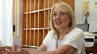 Alicia Comelli, subsecretaria de Derechos Humanos de la provincia (foto Florencia Salto)