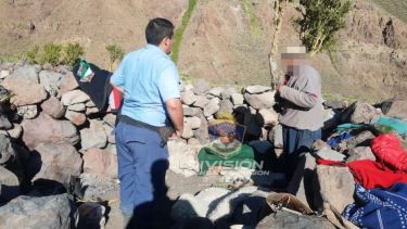 El hombre había partido desde Paso de Las Trompas, en el norte neuquino,  y luego se desconoció su paradero.. Foto: Gentileza  