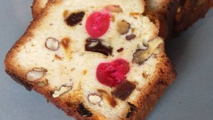 Otra opción de budín navideño con más fruta