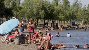 Días de mucho calor en Neuquén y Río Negro. 