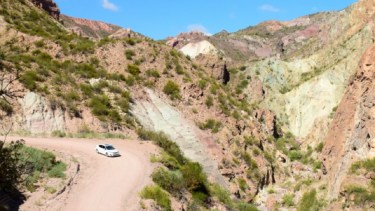 El Cañón del Atuel fue escenario del accidente fatal. 