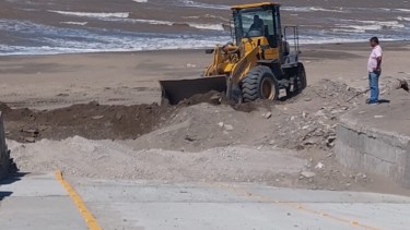 En El Faro se construyó una rampa más corta. Foto: gentileza.