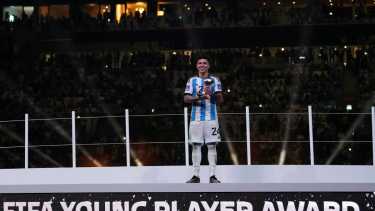 Enzo Fernández coronó un Mundial inolvidable.
