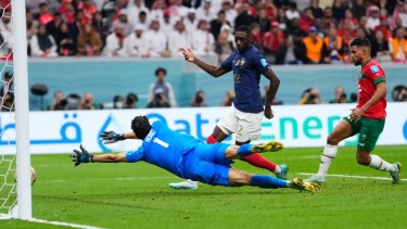 A Francia no le sobró nada ante Marruecos pero ganó 2-0 y jugará la final contra Argentina