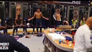 El video de Mbappé molesto y arengando a sus compañeros de Francia en la final contra Argentina