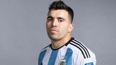 Un zapalino se tatuó la cara del Huevo Acuña. Foto: twitter @AcunaMarcos17