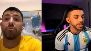 El Kun no se aguantó la bronca y cruzó en vivo al streamer español DJ Mariio: «me caes para el&#8230;»