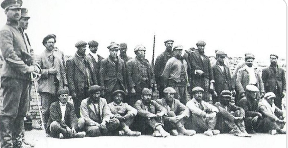 Los hechos ocurrieron entre 1921 y 1922, los obreros se entregaron pero igual fueron fusilados (Secretaría de Derechos Humanos)