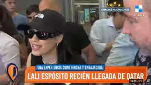 La decisión de Lali Espósito luego del acoso en la final del Mundial Qatar 2022