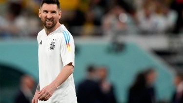 Leo Messi y otro partido importante con la selección en un Mundial. Foto: AP 