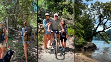 Los días de descanso de Mauricio Macri y su familia en Villa La Angostura. 