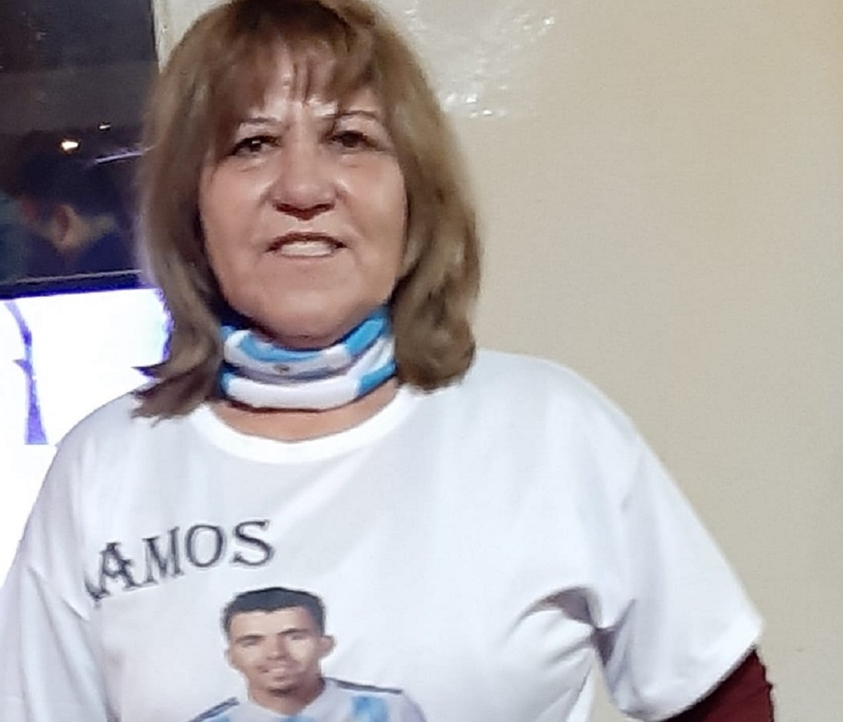 La mamá de Marcos "Huevo" Acuña se mete en política y será candidata por un cargo en Zapala. Foto: Gentileza