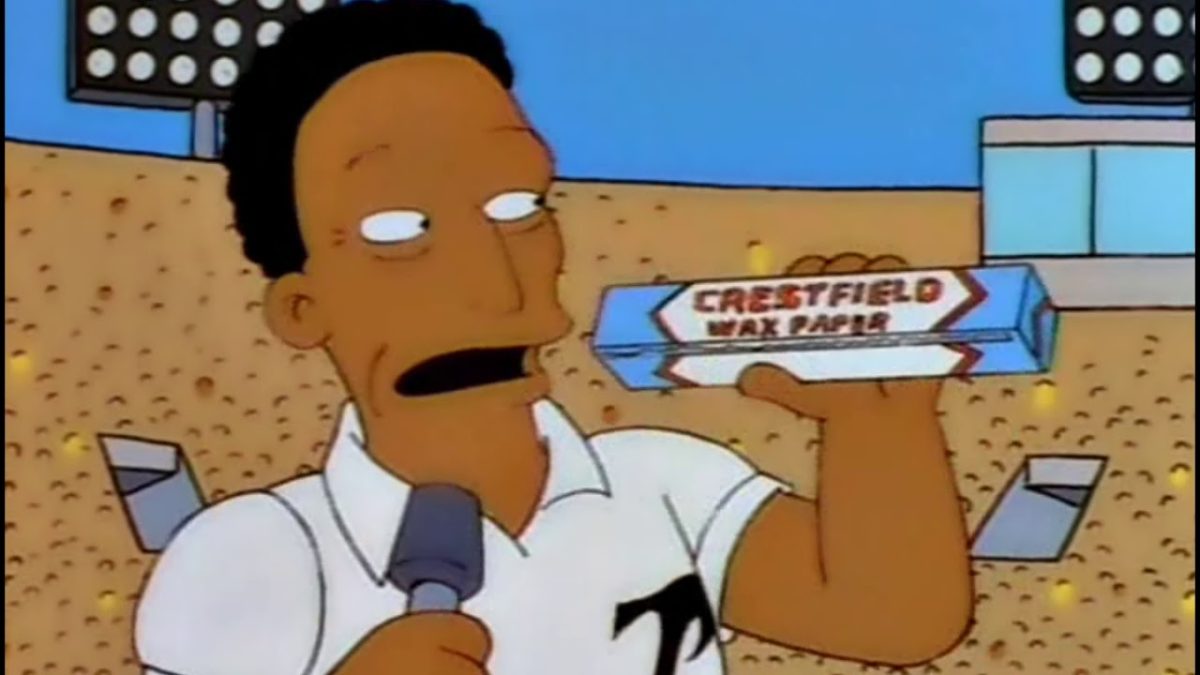 Pelé tuvo mención en "Los Simpsons". En uno de los capítulos, apareció brevemente.-