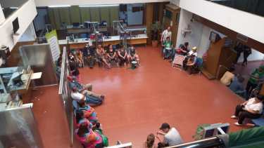 Protesta de municipales de Regina impidió el tratamiento del presupuesto de 2023