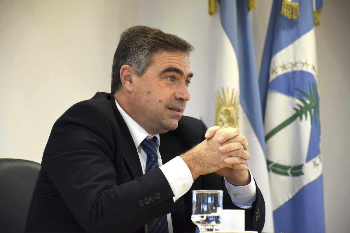El presidente del Consejo de la Magistratura presentó el proyecto. (Archivo/Matías Subat)