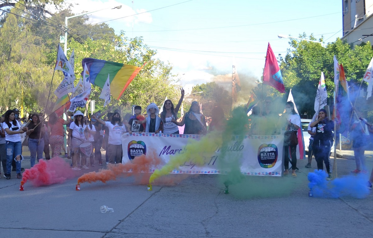 Marcha del Orgullo en Cipolletti. Foto: Gentileza.