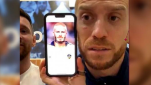 Modificaron el perfil de David Beckham de Wikipedia con la imagen del «Papu» Gómez