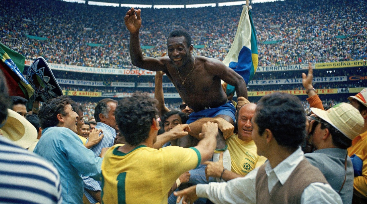 Pele se consagró campeón por tercera vez en su carrera en México 1970.
