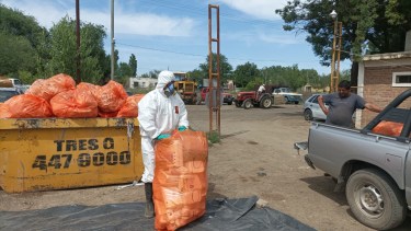 Recolectaron más de 29 mil envases de agroquímicos en el Alto Valle para su reciclado
