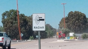 Desde el viernes están habilitados los radares de Sierra Grande en la Ruta 3: multas por el exceso de velocidad