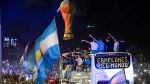 Cómo será el recorrido de la Selección Argentina durante su caravana de celebración