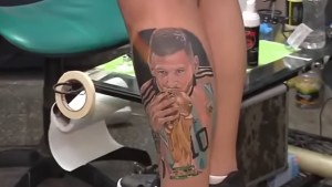 La Copa, Messi, la fecha: la fiebre por los tatuajes del Mundial explota en Río Negro y Neuquén