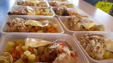 Viandas solidarias en Neuquén. Foto: web