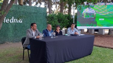 La presentación fue encabezada por el intendente Pedro Pesatti. Foto: gentileza.